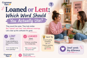 Feature image of Loaned or Lent Which Word Should You Actually Use